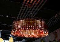 LED modern Chandelier Lampu Rose Emas Chandelier Untuk Hotel Decoration