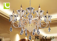 Super Bright Pendant LED Kristal Ceiling Lamp Untuk Conservatory / Klub