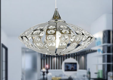 Yang funky Chandelier modern Pencahayaan / Kontemporer K9 Kristal Pendant Light untuk Dekorasi Indoor