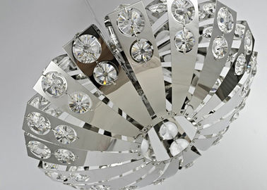 Yang funky Chandelier modern Pencahayaan / Kontemporer K9 Kristal Pendant Light untuk Dekorasi Indoor