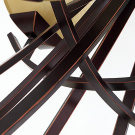 American Style Bordeaux Logam besi tempa Chandelier, House E27 LED Chandelier