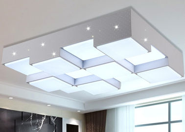 Lampu Ceiling rumah Putih Besi Tempa 64W LED Iron Chandelier