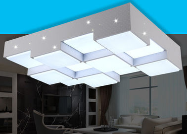 Lampu Ceiling rumah Putih Besi Tempa 64W LED Iron Chandelier