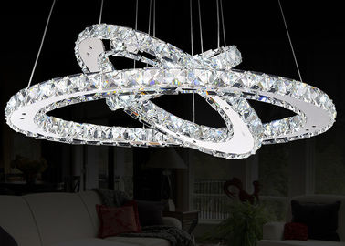 47W LED Kontemporer Mewah Kristal Chandelier Untuk Rumah / Dekorasi Komersial Pencahayaan