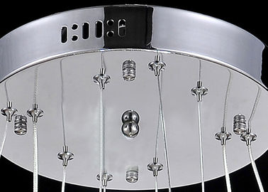 47W LED Kontemporer Mewah Kristal Chandelier Untuk Rumah / Dekorasi Komersial Pencahayaan