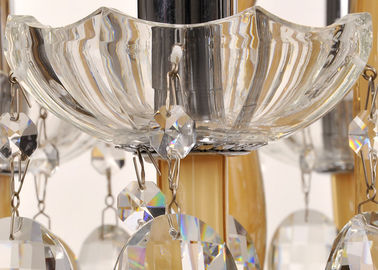 Modern Indoor Mewah Chandelier Kristal / Art Deco Chandelier untuk Restaurant Dressing