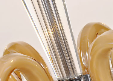 Modern Indoor Mewah Chandelier Kristal / Art Deco Chandelier untuk Restaurant Dressing