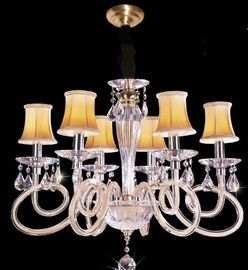 Tradisional Mewah Chandelier Kristal Lighting Fixtures CE / RoHS / FCC