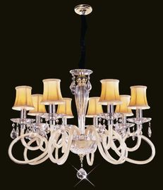 Tradisional Mewah Chandelier Kristal Lighting Fixtures CE / RoHS / FCC