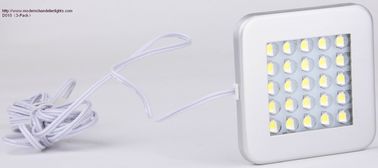 Warm White Depan LED Lighting Fixtures Plastik Aluminium Motion Sensor Detector