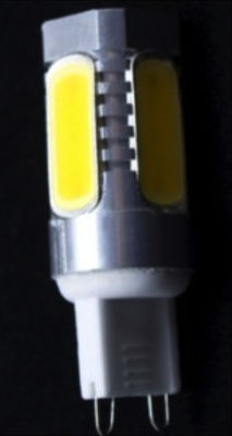 Bulb G9 Aluminium COB LED Light 80 CRI LED Lighting Fixture, ada Flickering