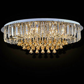 Indoor Lampu Hias Kristal Kaca Lampu langit-langit, kamar tidur / Koridor / Foyer Chandelier