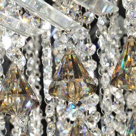 Indoor Lampu Hias Kristal Kaca Lampu langit-langit, kamar tidur / Koridor / Foyer Chandelier