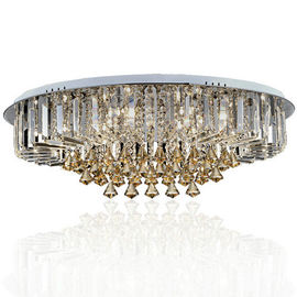Indoor Lampu Hias Kristal Kaca Lampu langit-langit, kamar tidur / Koridor / Foyer Chandelier
