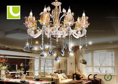 Tradisional Hanging K9 Kristal Ceiling Lamp LED Pendant Chandelier Untuk Living Room