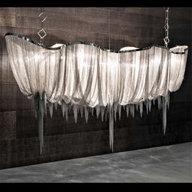 Chandelier Hotel Panjang Aluminium Rumah Desain Chandelier Untuk Bangunan Proyek