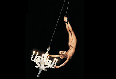 Max 40W White Hotel Chandelier Resin / Kayu Chandelier Untuk Restaurant / Hotel Dekoratif