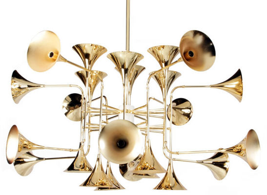 Chandelier logam Hotel