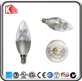 360 Degree Dimmable Led Filament Candle Bulb 5W E14 Dekoratif untuk Chandelier