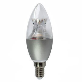 360 Degree Dimmable Led Filament Candle Bulb 5W E14 Dekoratif untuk Chandelier