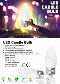 3W SEC-L-BX114 / 3.5W pencahayaan lampu E27 180 derajat, LED lampu lilin untuk Hotel pencahayaan SEC-L-BX114
