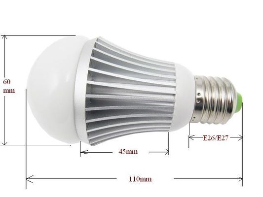 High Power 5W E27 LED Globe Light Bulbs AC85 - 265V / DC12V / DC24V Lampu Bulb Led