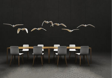 Indah nightbirds Suspensi Lampu Pure White Acrylic LED Lighting Birds Shape