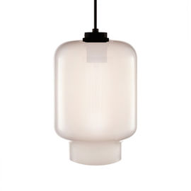 Clear Glass Bentuk Luxurious Botol Pendant Lamp, perlengkapan pencahayaan Industri