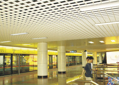 modern Grating Logam Grid Ceiling Construction material Untuk sistem suspensi langit-langit