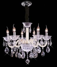 24 Senjata E14 Basis Kristal Suspension Chandelier Lampu Produsen
