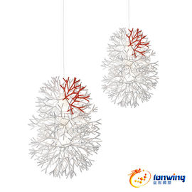 Bagus Acrylic modern Suspension Cahaya Coral Naungan Suspensi Lampu Untuk Dining Room