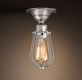 Hitam Retro Ceiling Light Nordic Industri Lampu Ceiling Untuk Dining Room