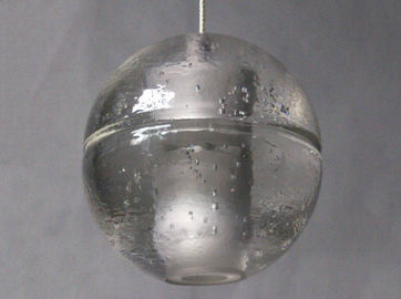 Modern Kristal Kaca Bola Hanging Pendant Lampu LED Hias Chandelier