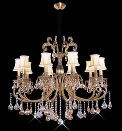 Swarovski Crystal LED Chandelier Lampu dengan 30 Senjata CE / RoHS