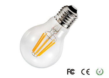 220V Ra 85 6W LED Filament Bulb Dimmable LED Globe Cahaya Bulb 60 * 110mm