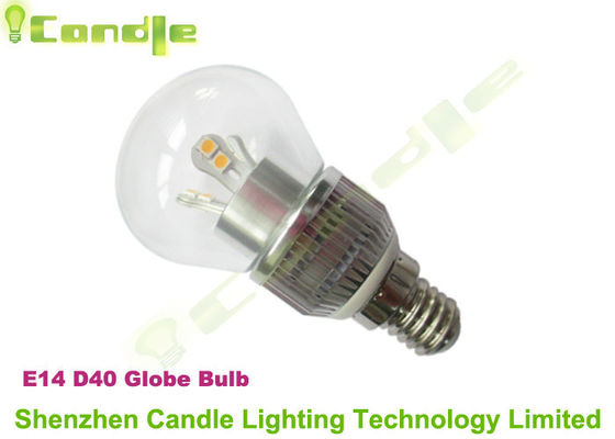 Super Bright 5W Led Globe Bulb E14 Dengan 360 Gelar Melihat Sudut CE RoHS