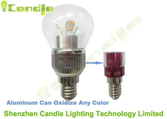 Super Bright 5W Led Globe Bulb E14 Dengan 360 Gelar Melihat Sudut CE RoHS
