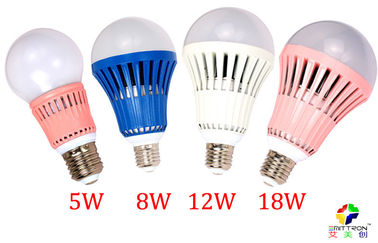 Rumah 4000K Pure White LED Globe Umbi 2835SMD 16 Pcs 60mm Dengan Setengah Bola Shape