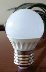 Rumah tangga LED Light Bulbs 3mg CRI 80 Untuk Cloverleaf Junction, LED Globe Umbi