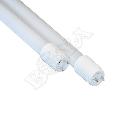 Efisiensi tinggi 18W G13 LED Glass Tube 4 Foot T8 LED Light Tube Dengan 300 View Angle