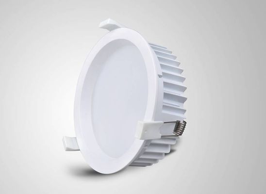 Tersembunyi Die-casting 25Watt LED Downlight Ra 80 IP45 Warm White dimmable untuk Studio