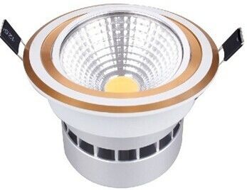 10Watt Ra 80 IP45 Warm White Dimmable Adjustable LED Downlight Untuk Ruang Rapat