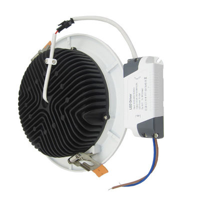 120° 8 inch 30W LED Downlight tersembunyi dengan Samsung SMD LED Chip 85LM/W