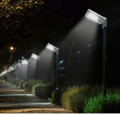 6W IP66 tahan air kolam Solar Powered Street lampu LED untuk penerangan Park