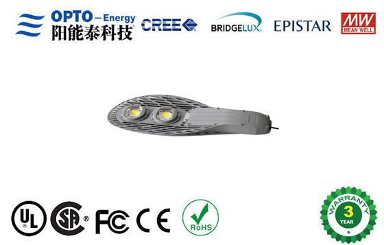 Jalan COB terbuka Led Street Light 50W Dengan Meanwell Dipimpin driver dengan Aluminium & Tempering Kaca