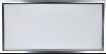 60W 6000lm 600x1200 Flat Panel LED Lampu Ceiling 5500K 265VAC RoHS Disetujui