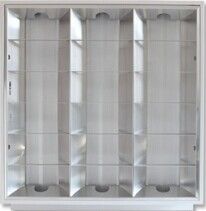 600x600mm 36W Ra 80 SMD5630 2800lm Flat Panel LED Lampu Ceiling putih dingin