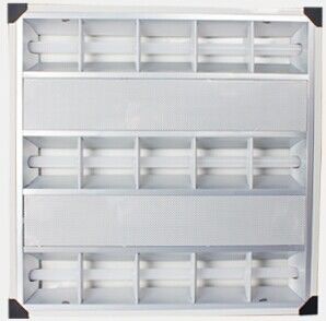 600x600mm 36W Ra 80 SMD5630 2800lm Flat Panel LED Lampu Ceiling putih dingin