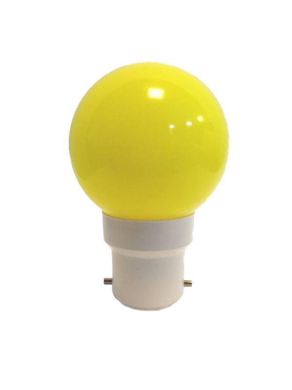 Luar ruangan 0.5W Tujuh Warna Led Globe Bulbs Perlindungan Lingkungan