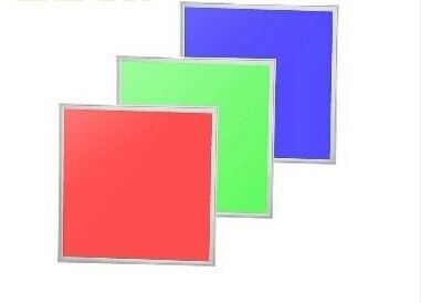 Penghematan Energi RGB Flat Panel Led Light Fixtures 600 x 600mm Dengan CE / RoHS Disetujui